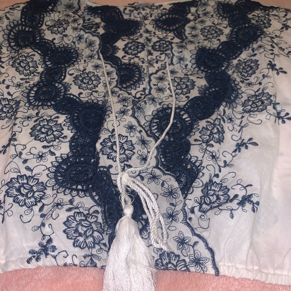 Embroidered Matching Short Set - Picture 5 of 7